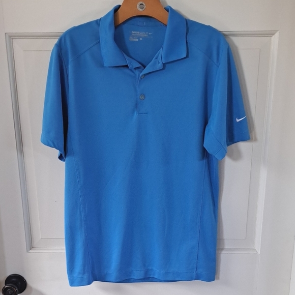 Nike Other - Nike Golf Tour Performance Blue Dri-Fit Lightweight Athletic Polo Shirt Men’s